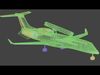 EMBRAER - EMB145 AEW C - ERIEYE - THE BRAZILIAN AWAC Low-poly 3D model_1