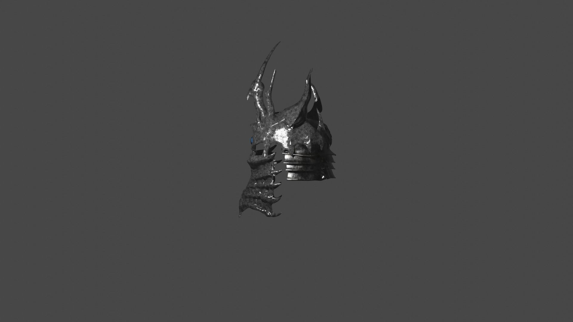 Helm of Domination Lich King World of Warcraft wow LK 3D print model_2