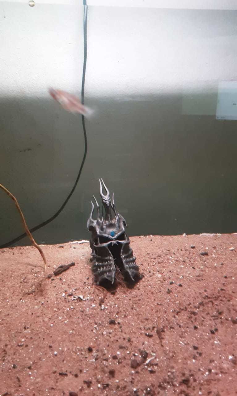 Helm of Domination Lich King World of Warcraft wow LK 3D print model_3