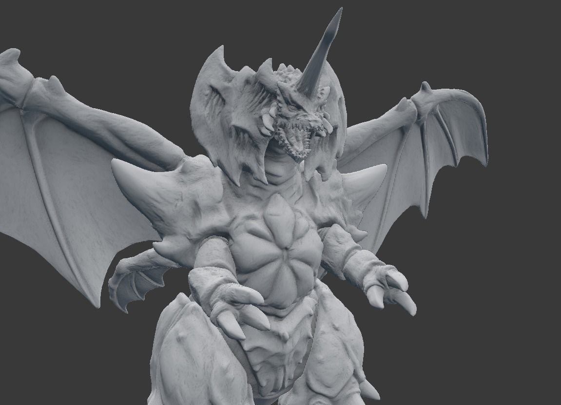 Destoroyah For 3dprint 3D print model_5