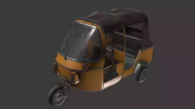 Trike PBR Model 3D model