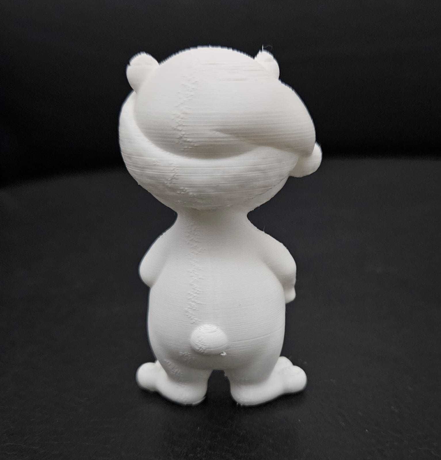 Bear Xmas Hat 3D print model_8