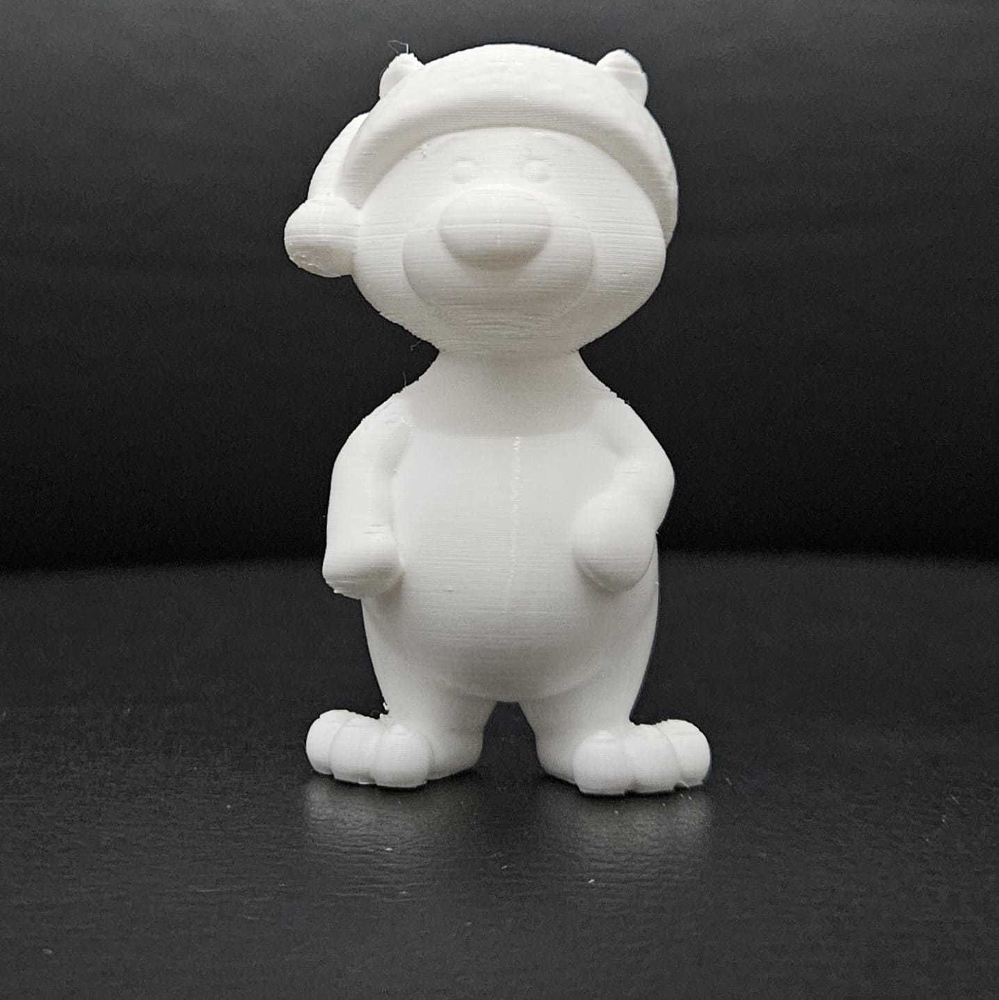 Bear Xmas Hat 3D print model_5