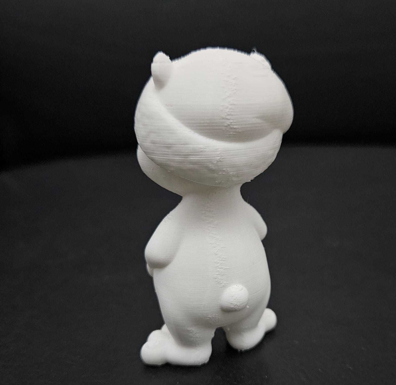 Bear Xmas Hat 3D print model_10