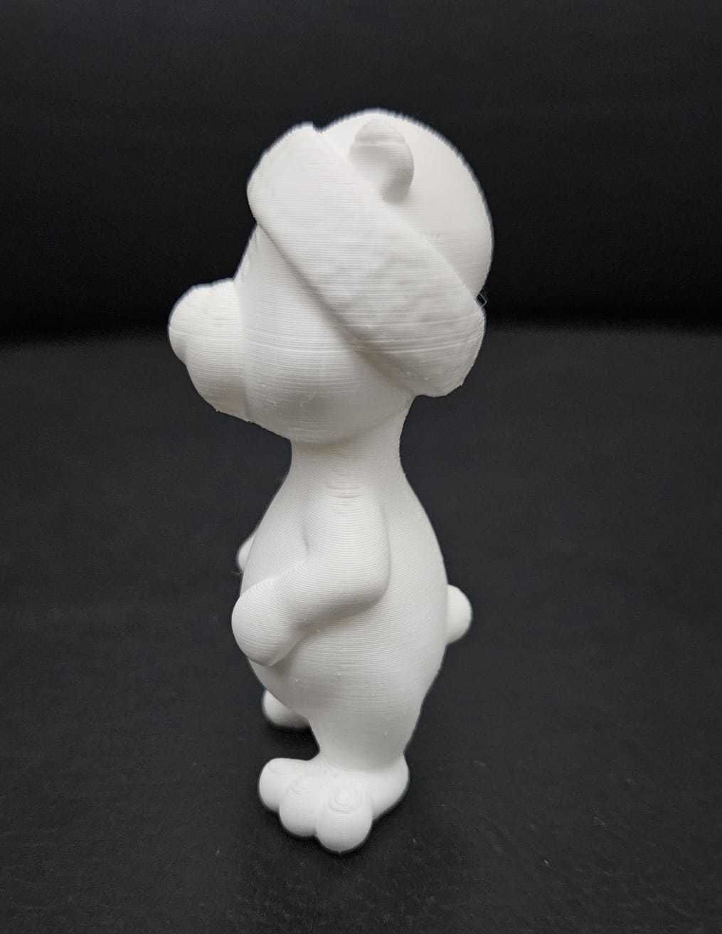 Bear Xmas Hat 3D print model_7