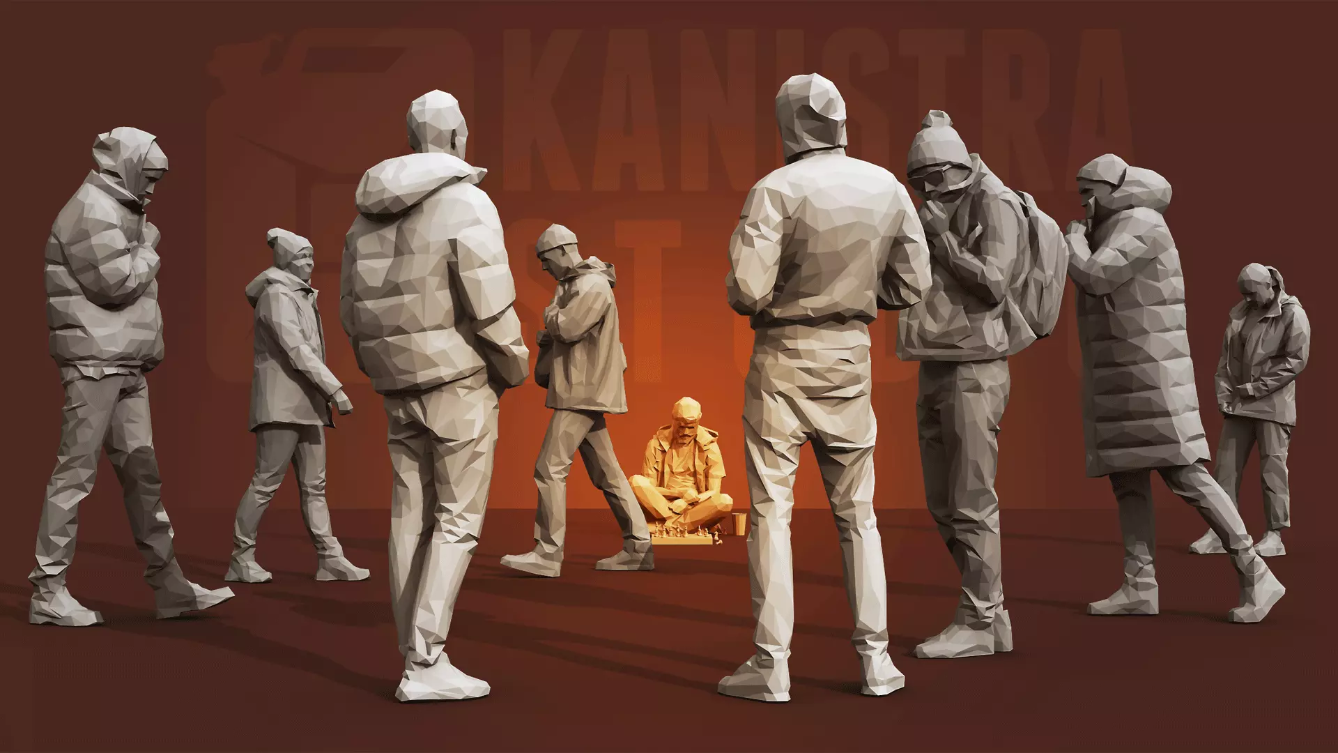 Sidewalk Grandmaster 3D model_0