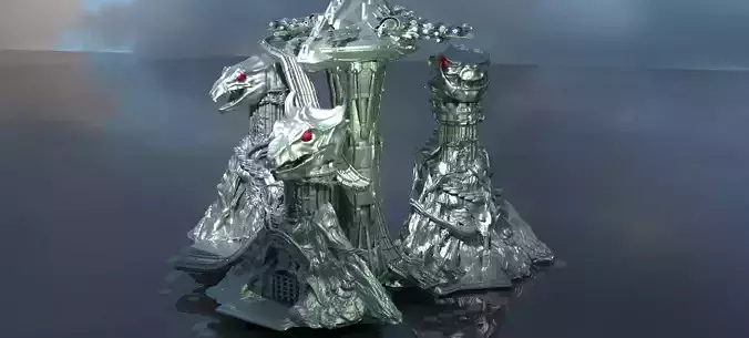 Eternia Inspired Towers of the Dragon full collection  3D model