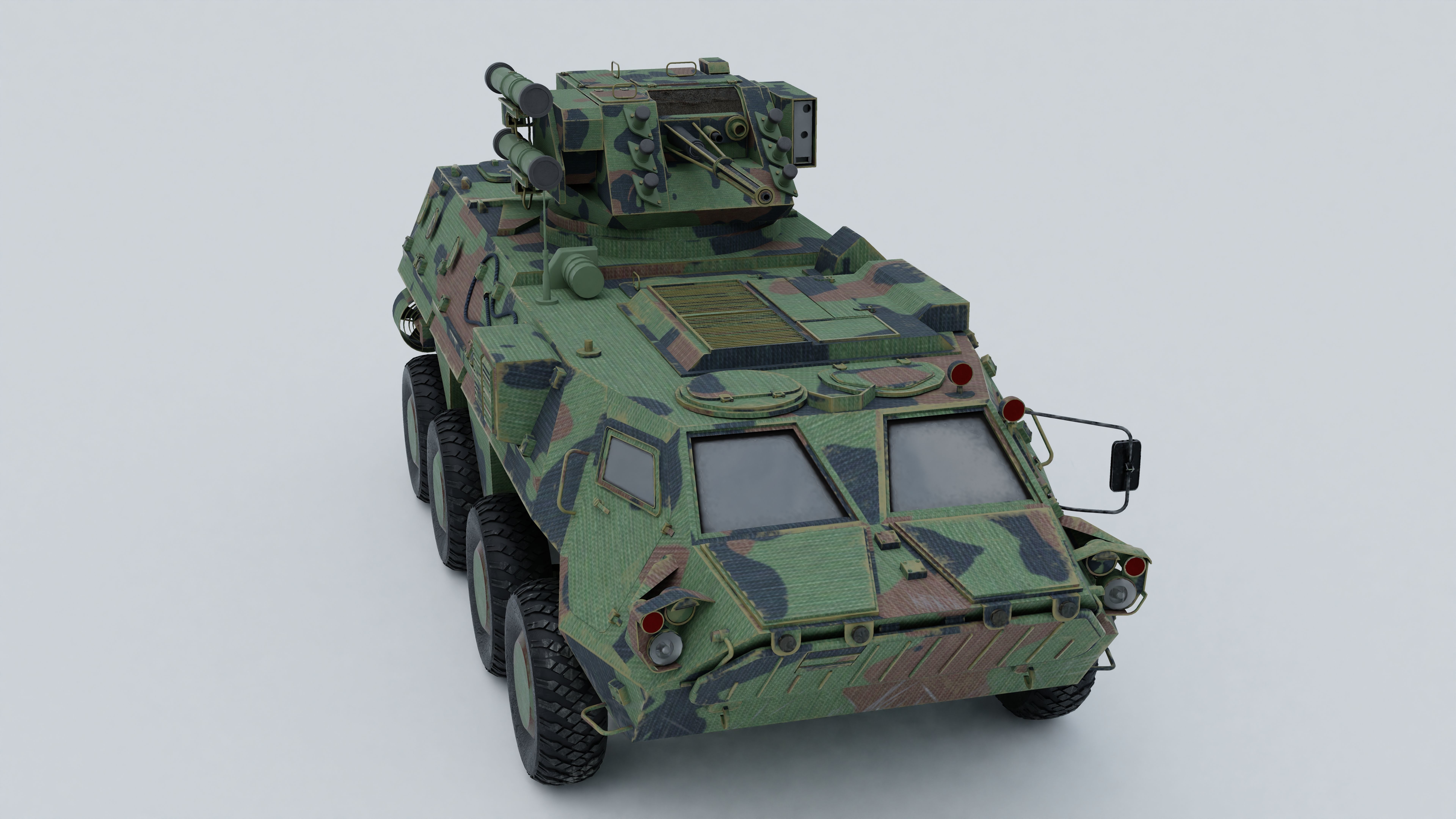 BTR-4 Ukrainian Military Vehicle 3D model_16