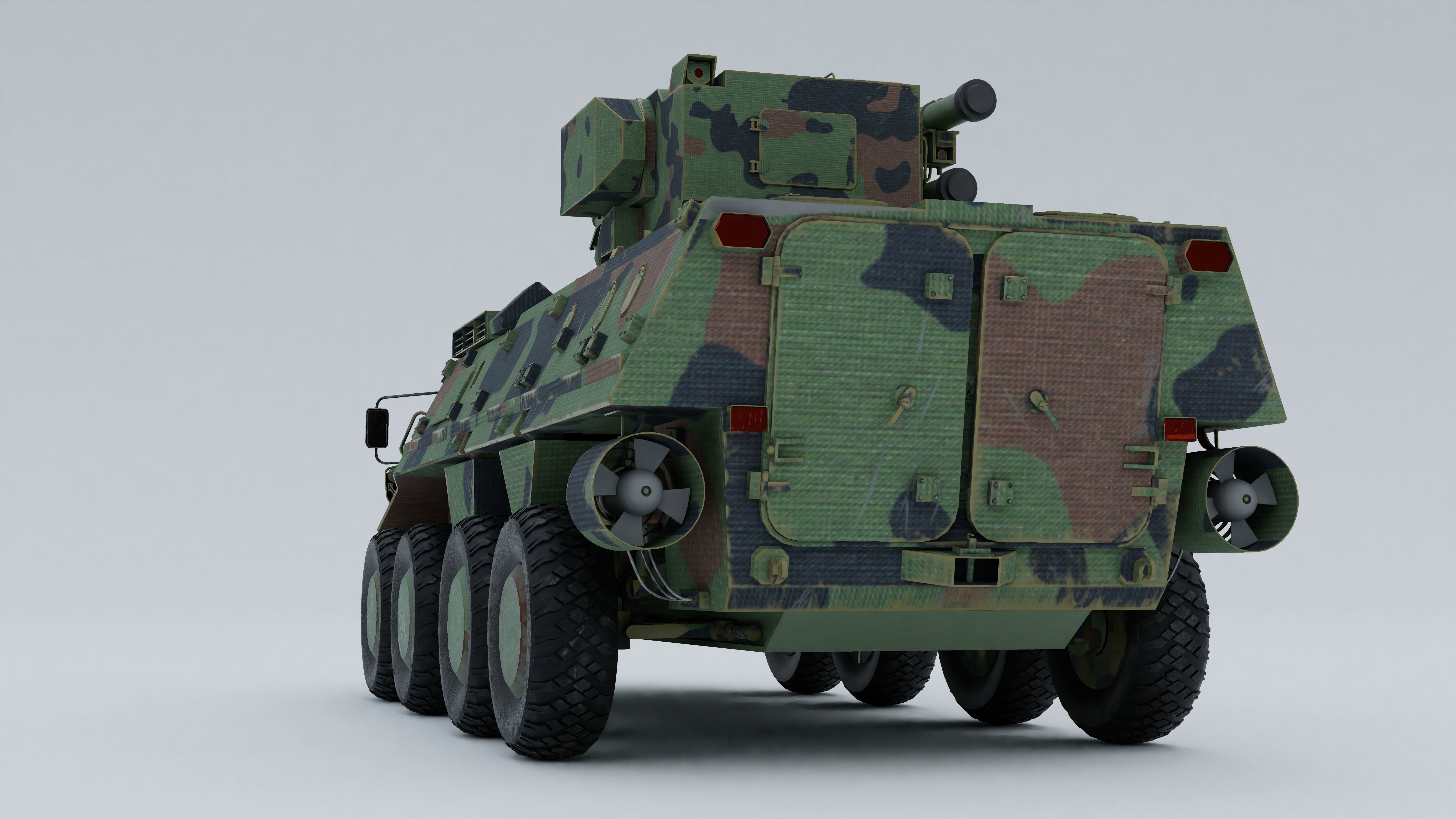 BTR-4 Ukrainian Military Vehicle 3D model_15
