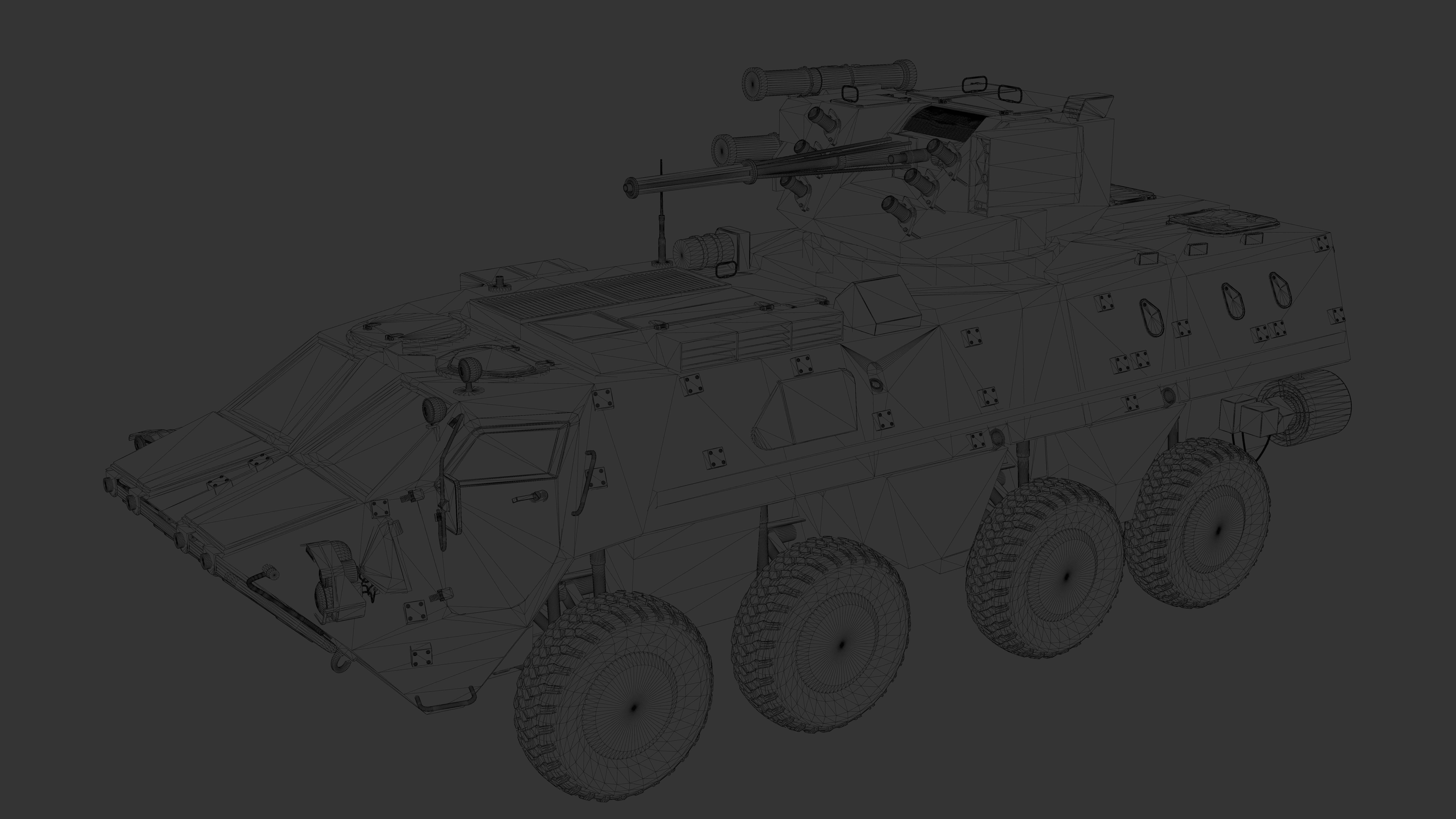 BTR-4 Ukrainian Military Vehicle 3D model_29