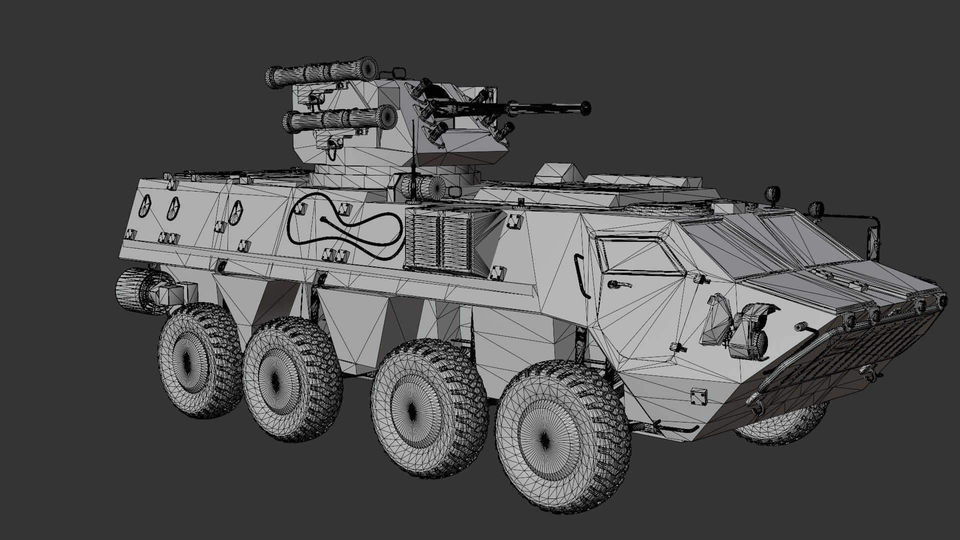 BTR-4 Ukrainian Military Vehicle 3D model_25