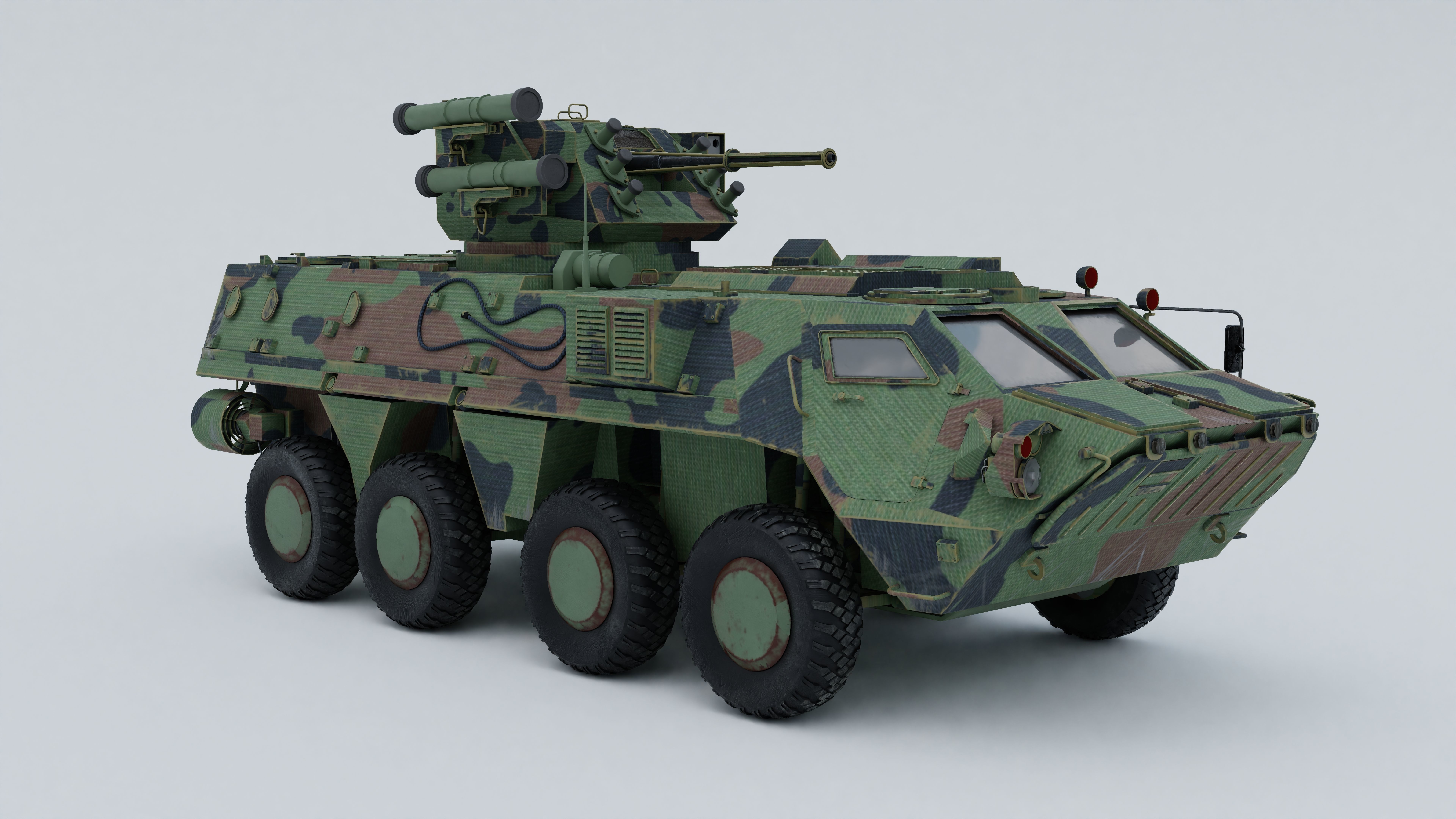 BTR-4 Ukrainian Military Vehicle 3D model_17