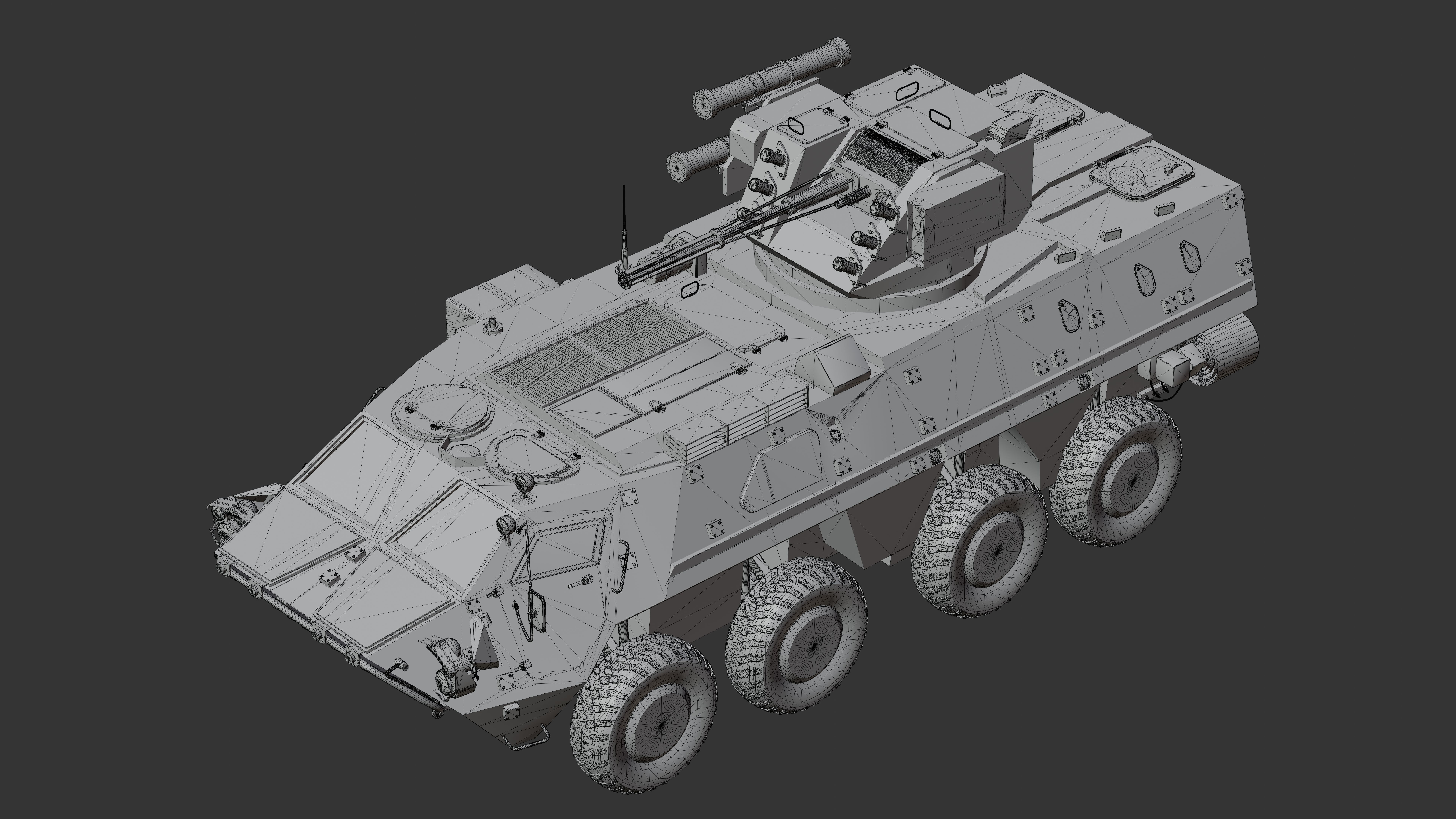 BTR-4 Ukrainian Military Vehicle 3D model_18