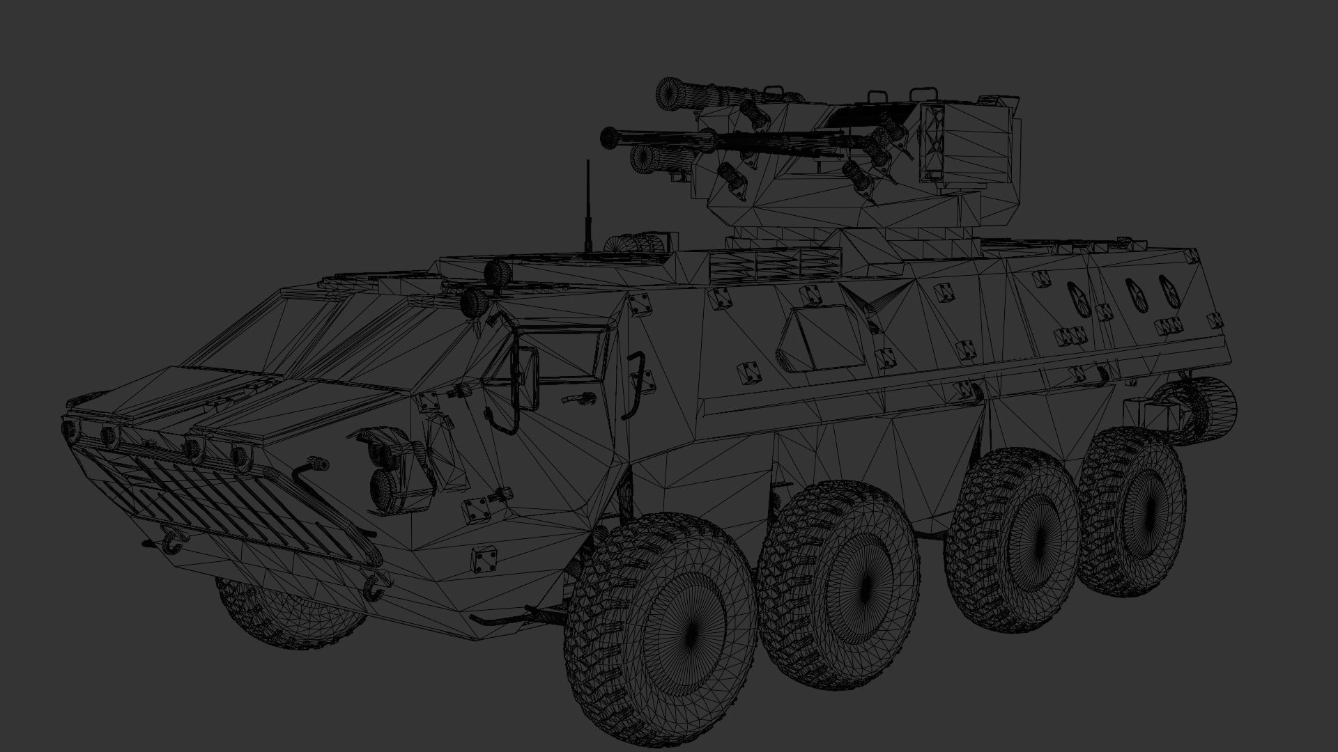 BTR-4 Ukrainian Military Vehicle 3D model_22