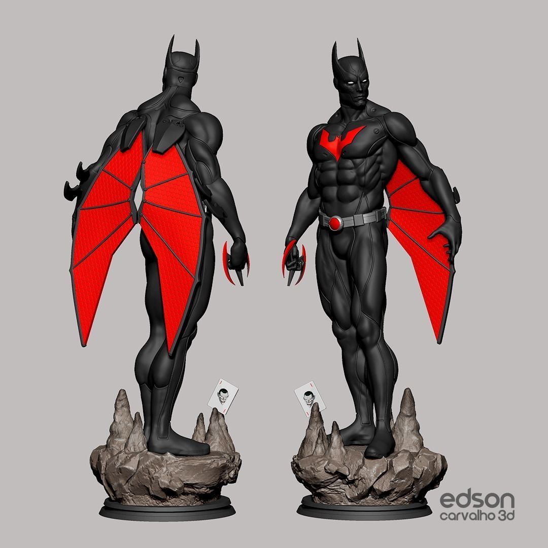 BATMAN BEYOND 3D print model_9