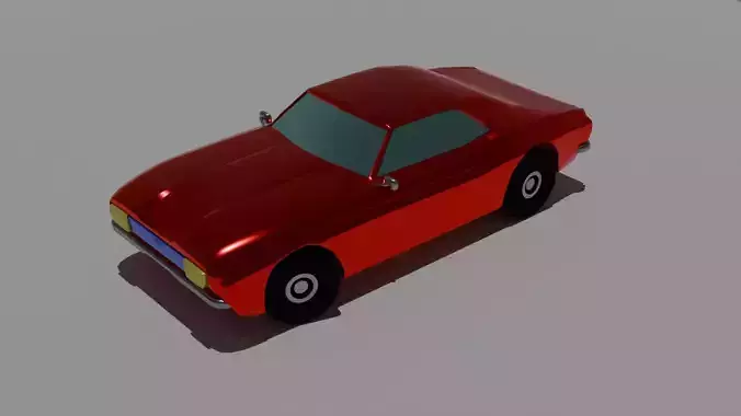 Lowpoly Car model