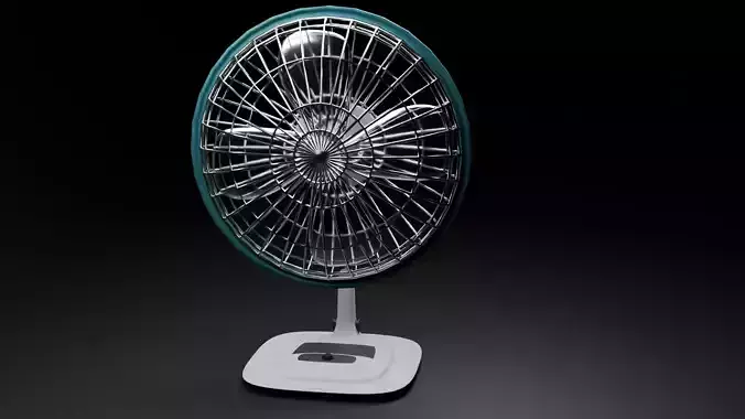 Fan 3d Antique  model 