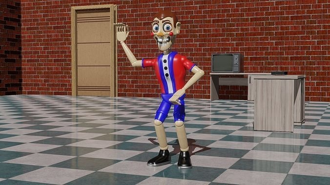 Henry The Puppet Free 3D model