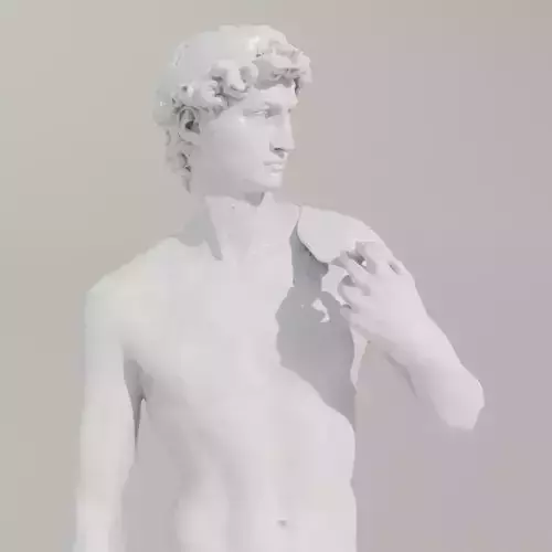 David by Michelangelo 3d model 3D model