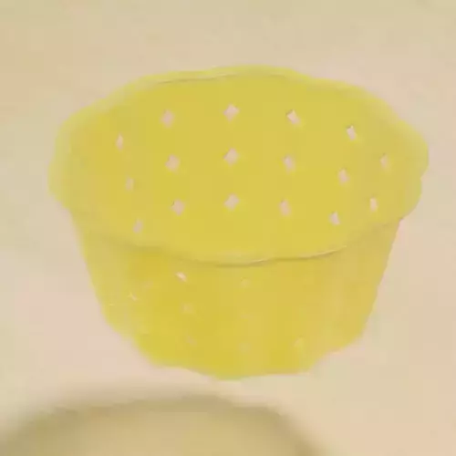 Transparent Multipurpose Basket 3D model Transparent Multipurpose Basket 3D model