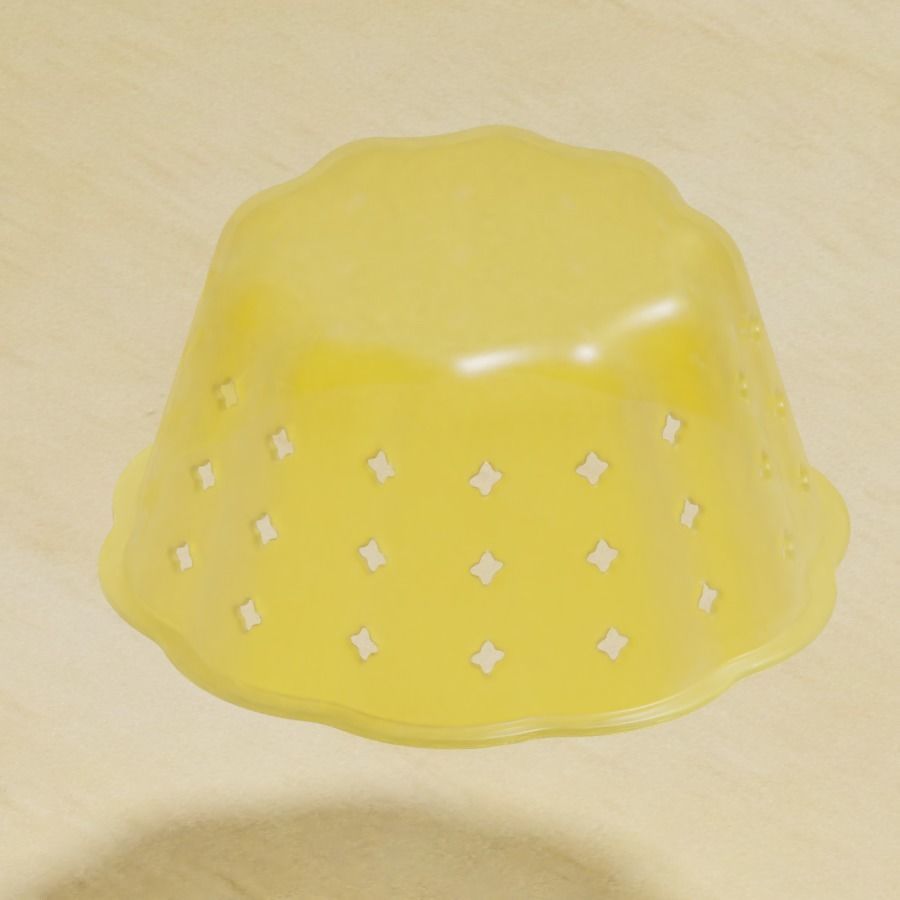 Transparent Multipurpose Basket 3D model_2