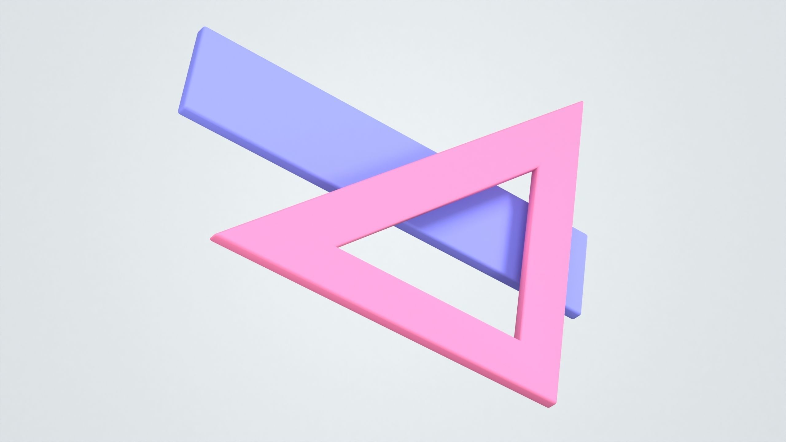 Ruler 3D Icon 3D model_4