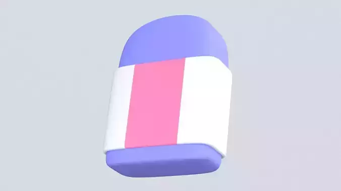 Eraser 3D Icon