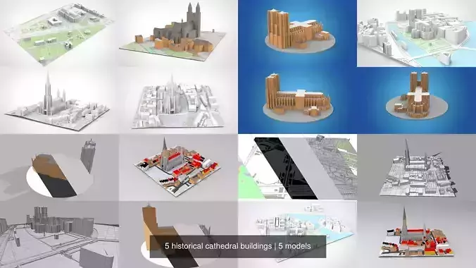  5 historical cathedral buildings