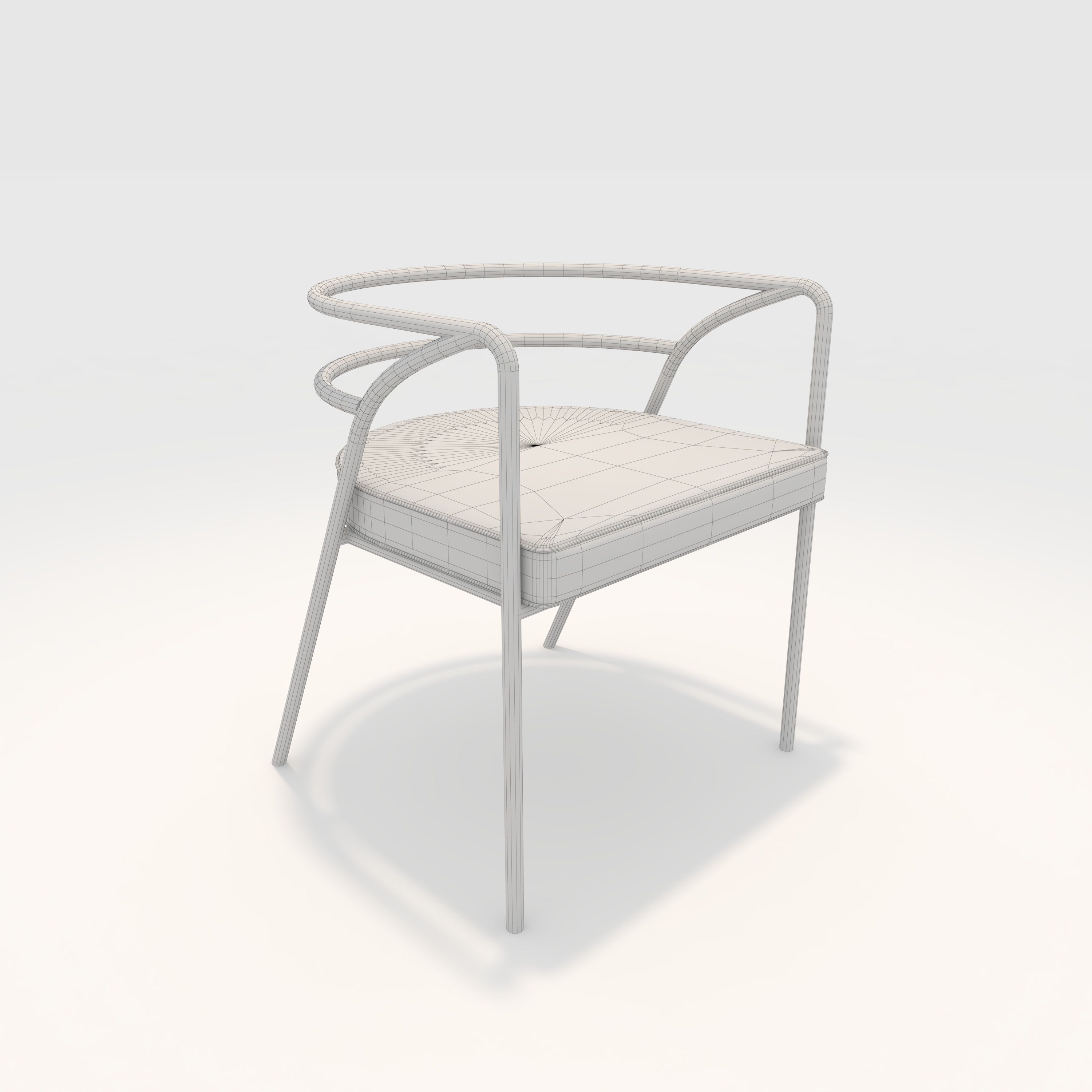 Armchair 17 3D model_1