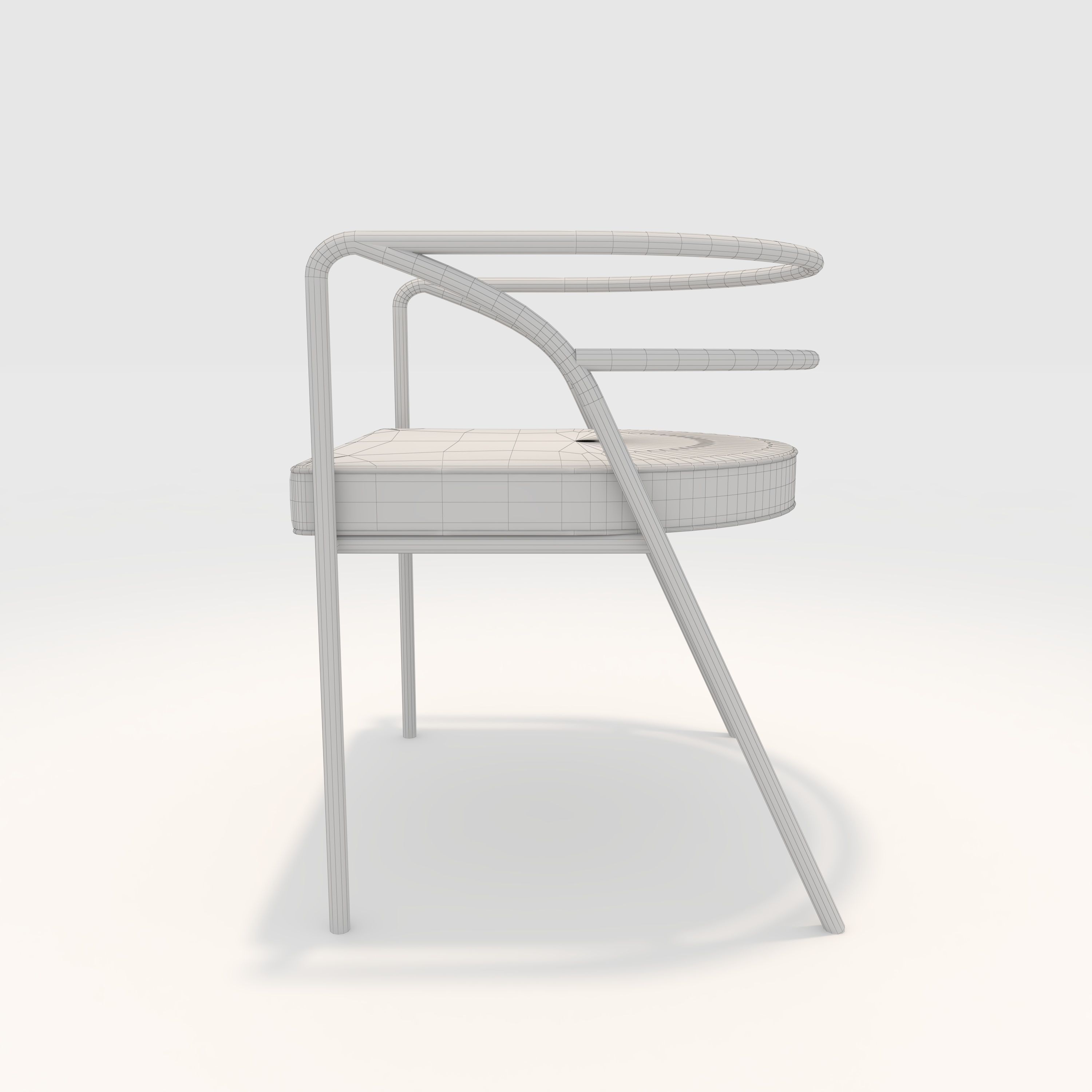 Armchair 17 3D model_11