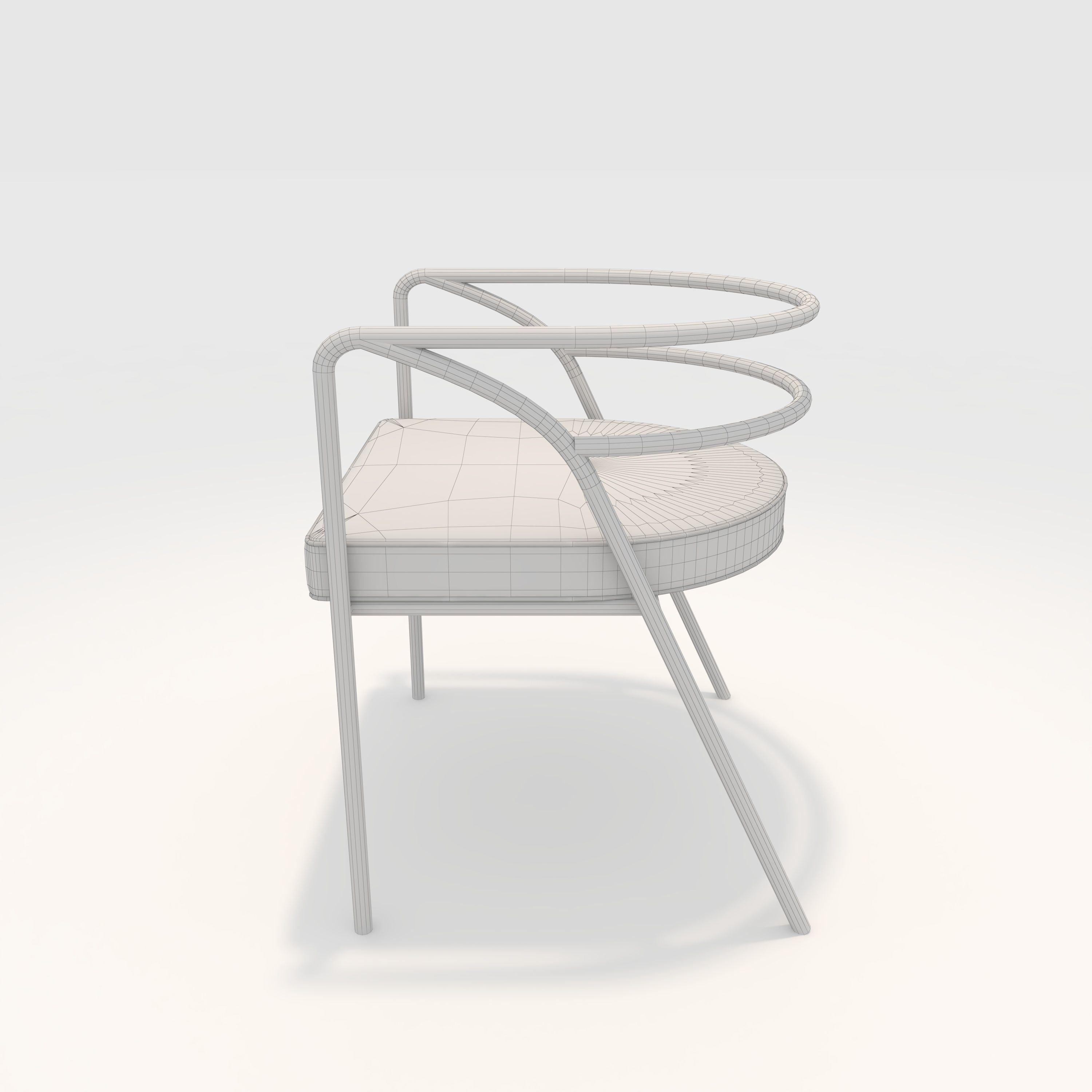 Armchair 17 3D model_5