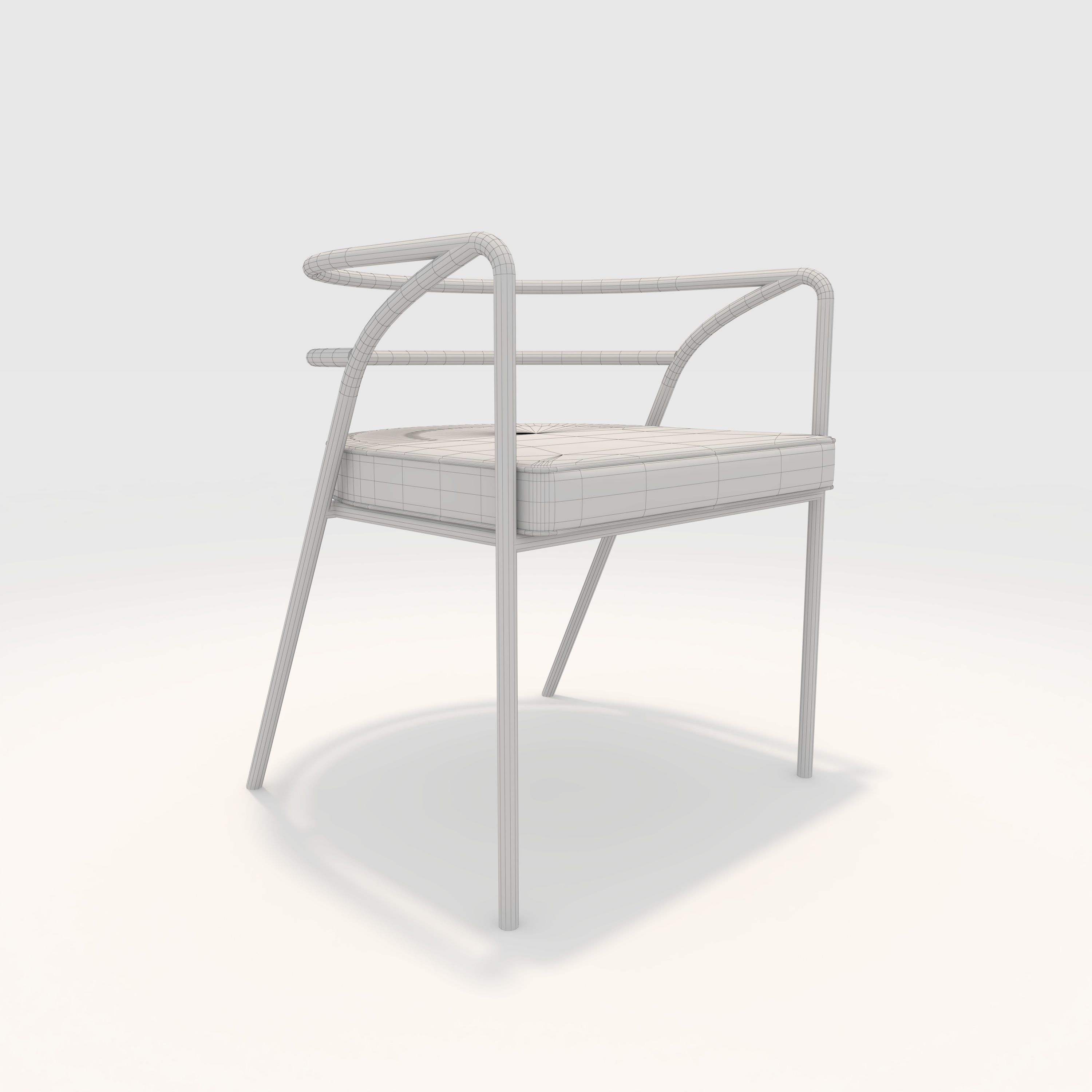 Armchair 17 3D model_7