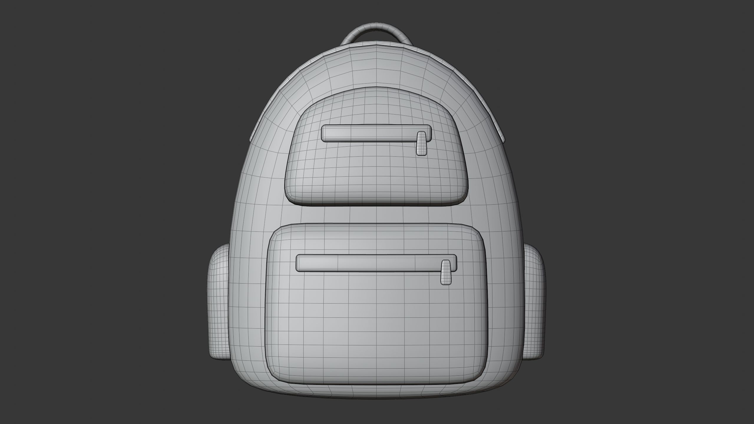 Backpack 3D Icon 3D model_8
