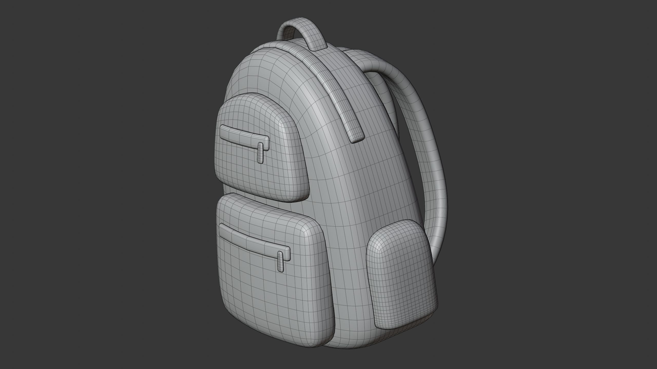 Backpack 3D Icon 3D model_9