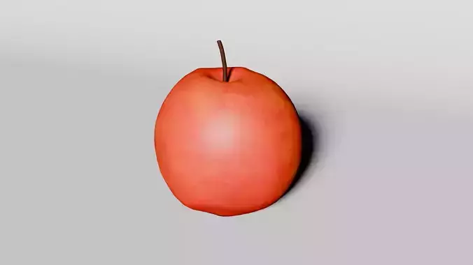 Low Poly Apple