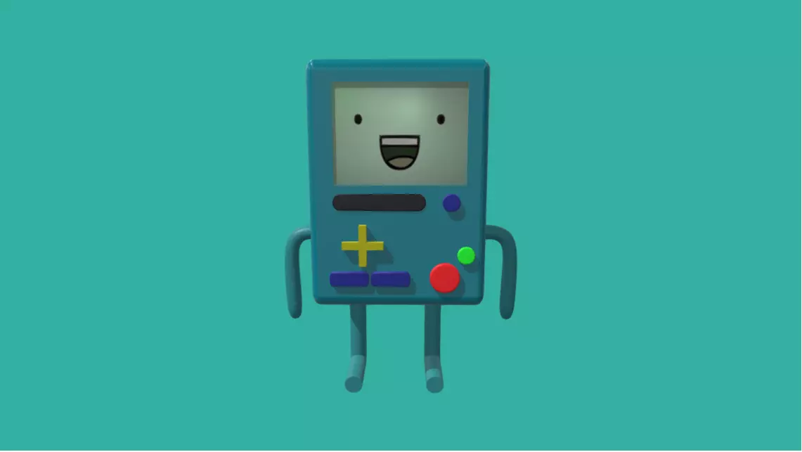 BMO - Adventure Time Low-poly 3D model_0