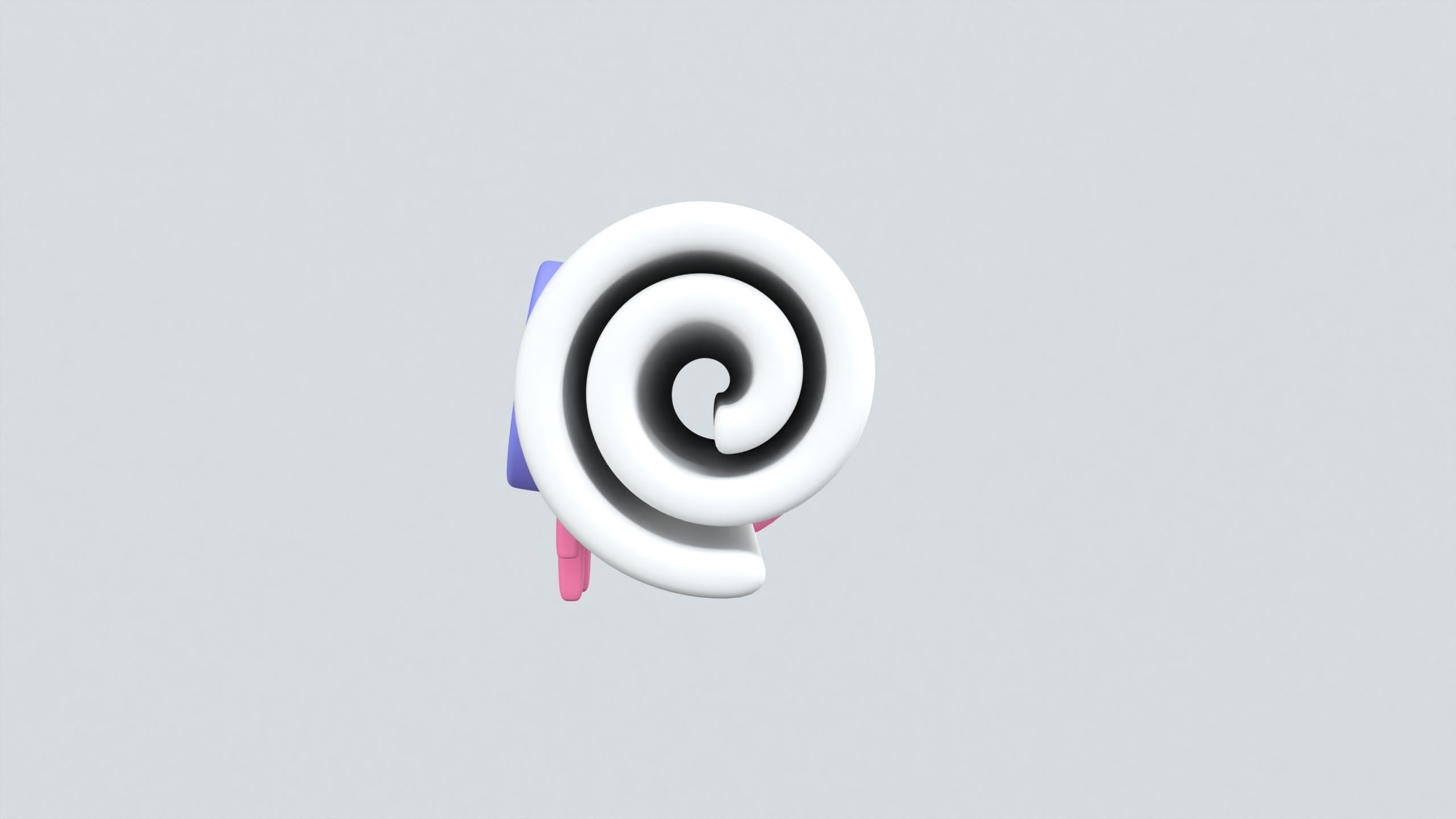 Diploma Scroll 3D Icon 3D model_4