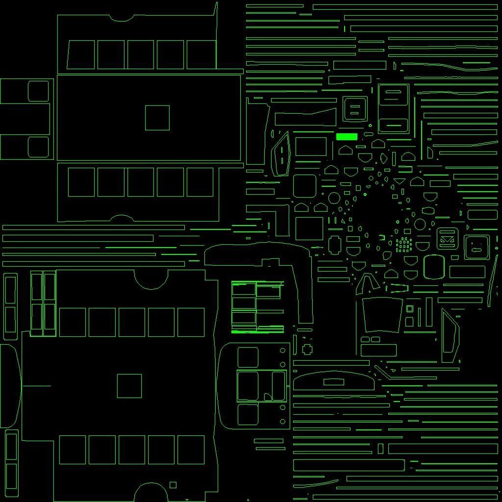 School Bus Type A Low-poly 3D model_46