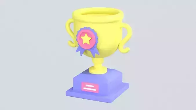 Trophy 3D Icon