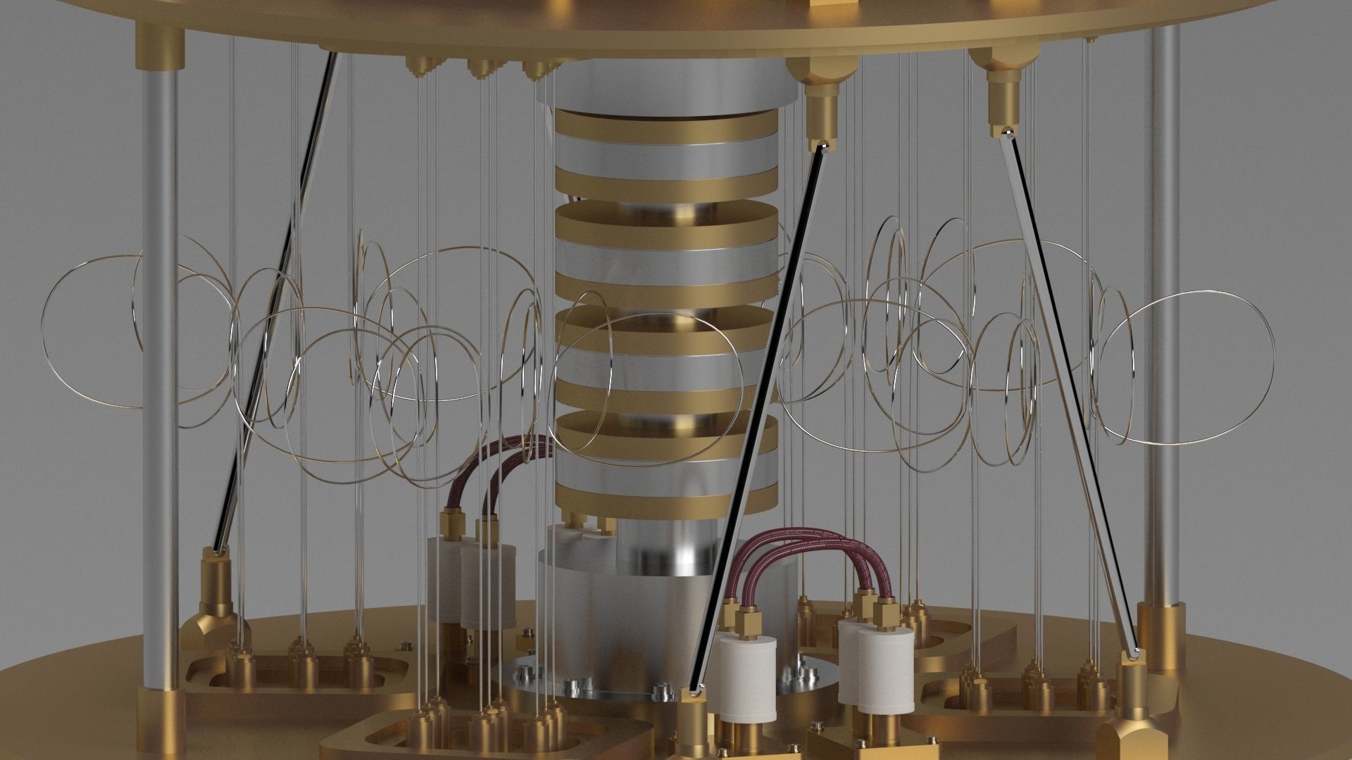 Quantum Computer  3D model_5