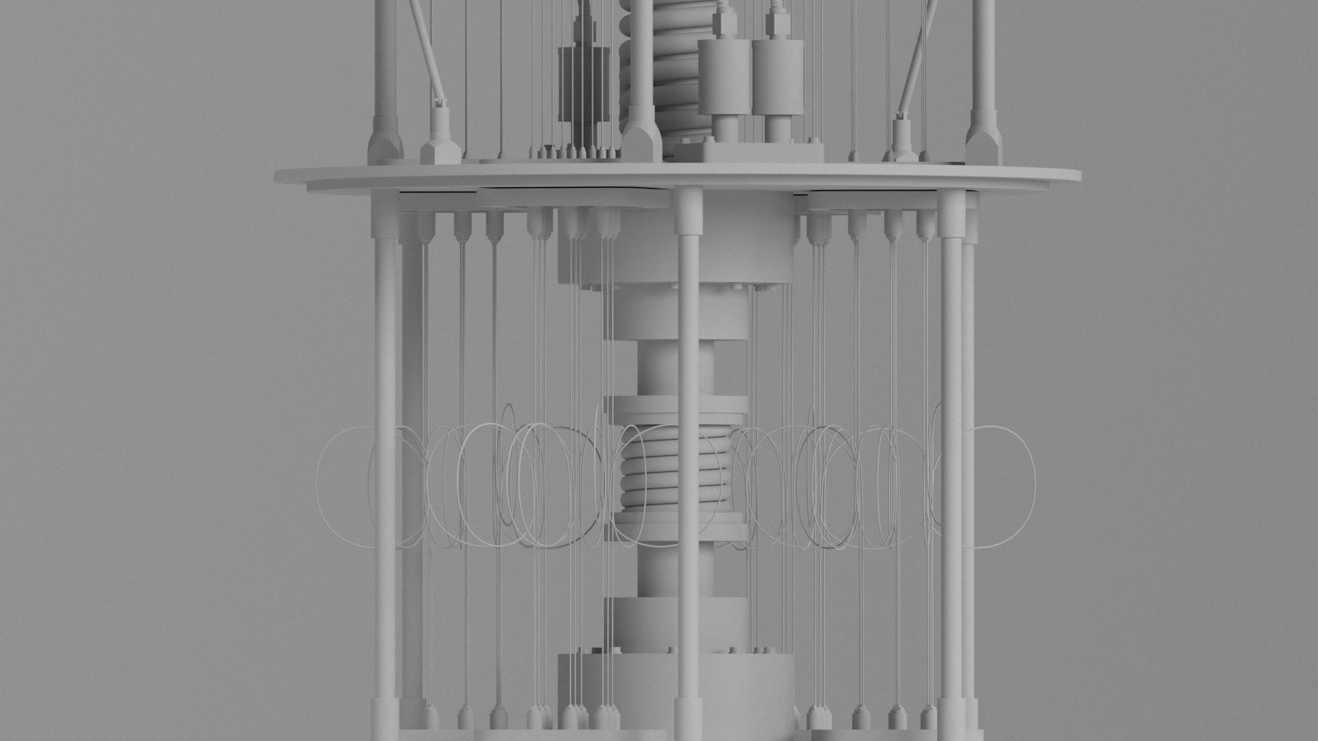 Quantum Computer  3D model_22