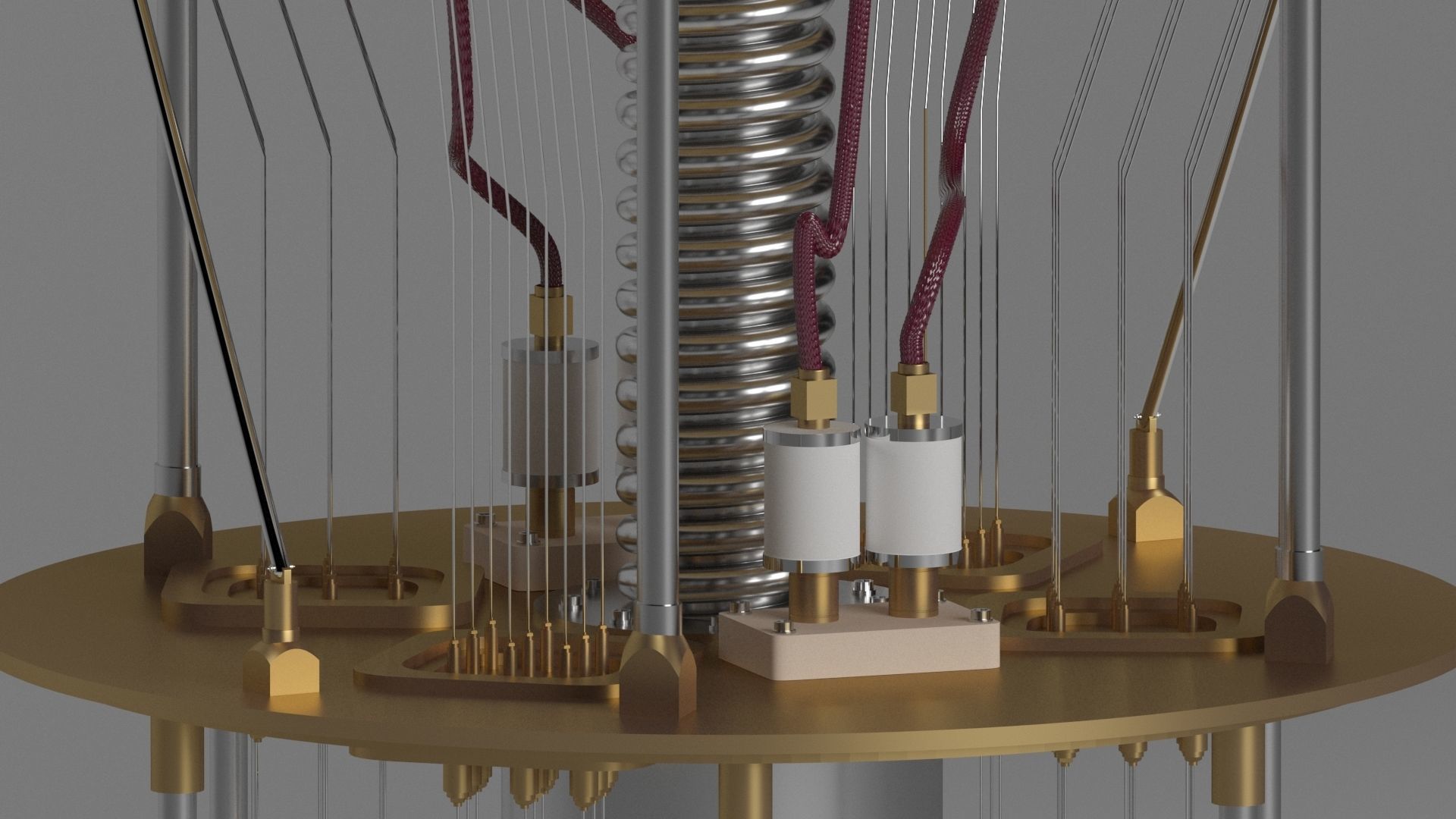 Quantum Computer  3D model_1