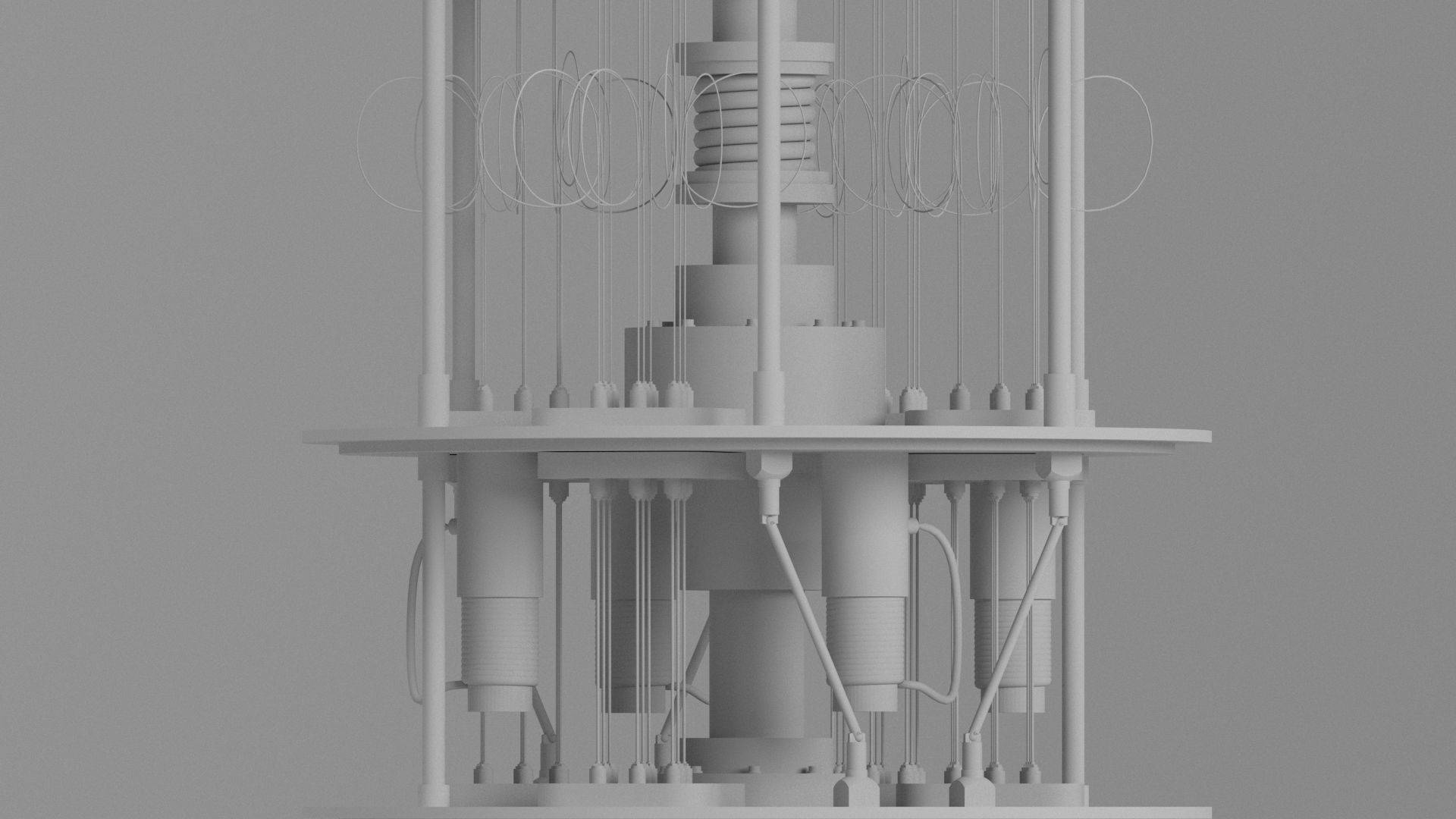 Quantum Computer  3D model_21
