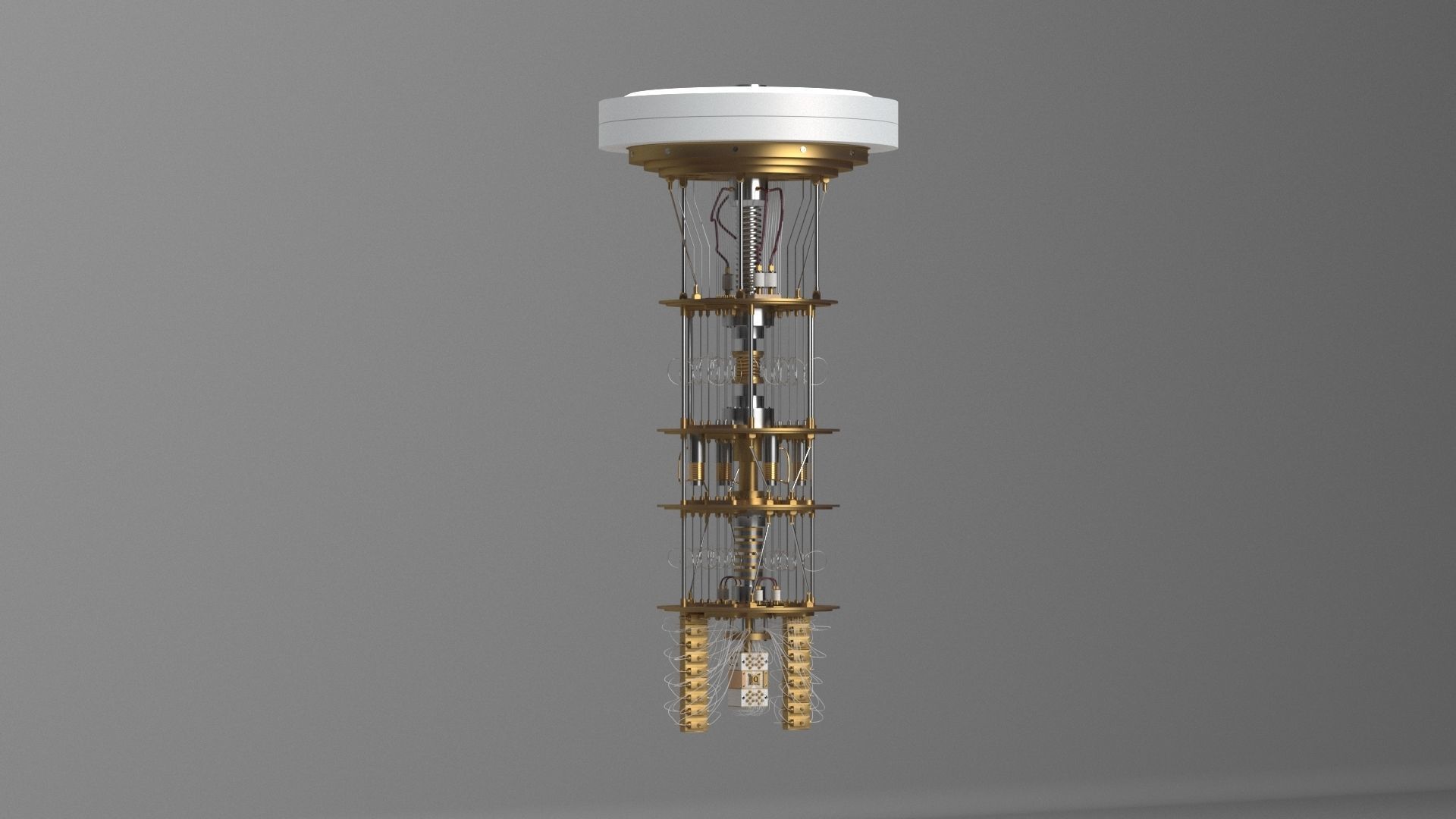 Quantum Computer  3D model_3