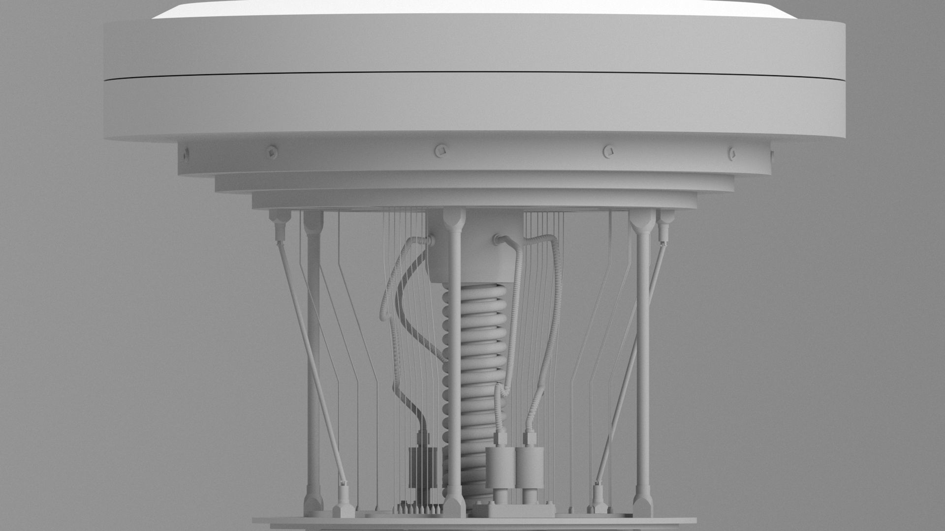 Quantum Computer  3D model_23