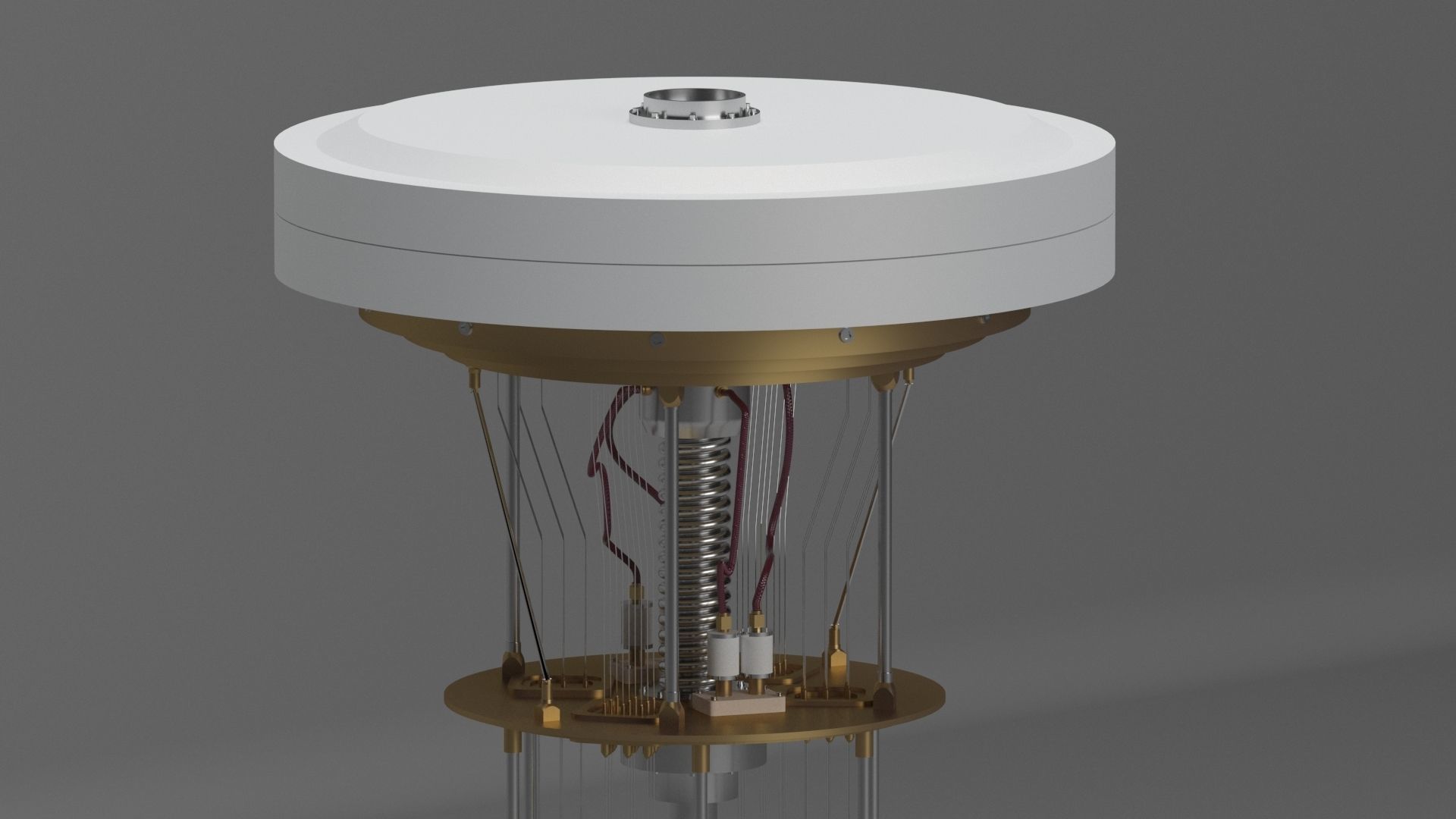 Quantum Computer  3D model_9
