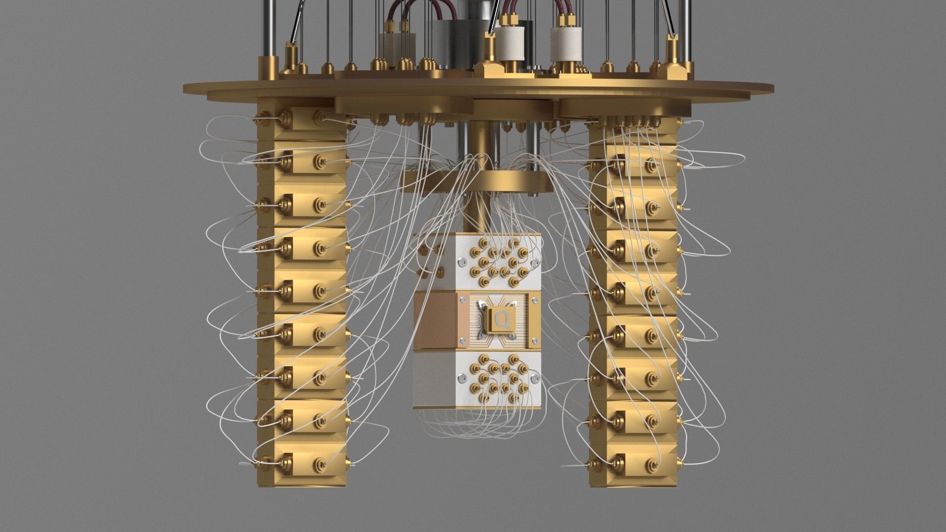 Quantum Computer  3D model_10