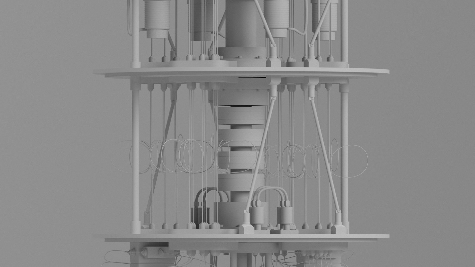 Quantum Computer  3D model_20