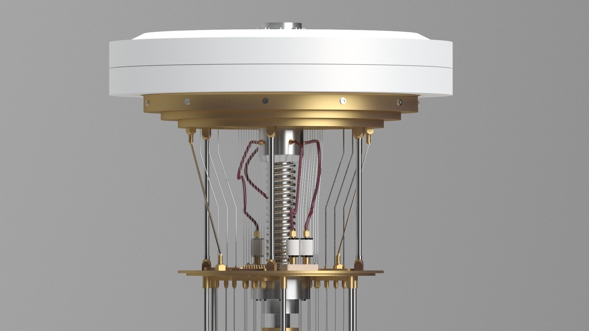 Quantum Computer  3D model_8