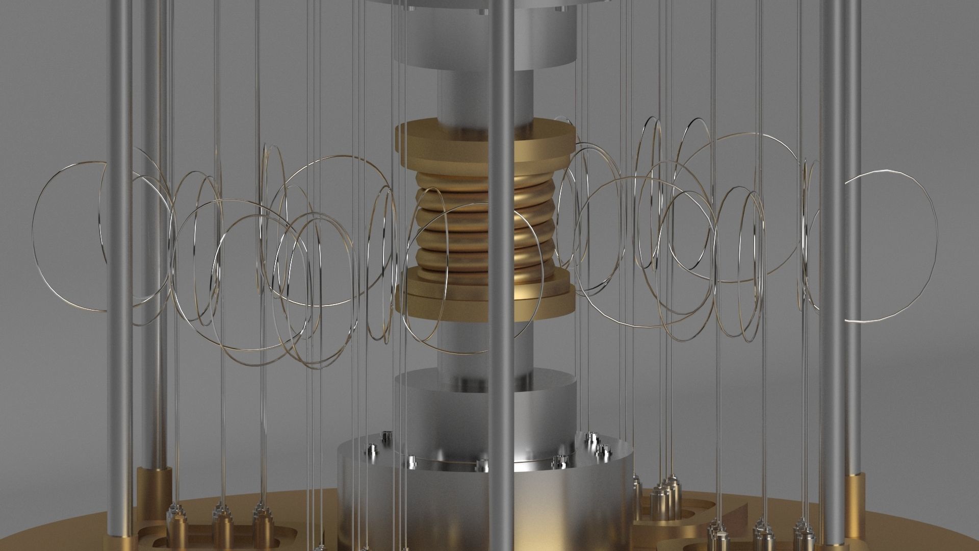 Quantum Computer  3D model_11